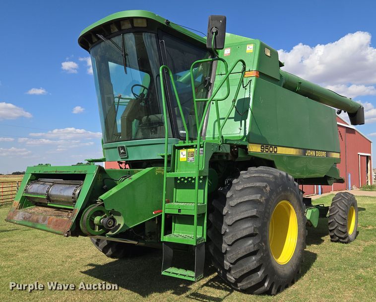 1990 John Deere 9500 combine - EU3620