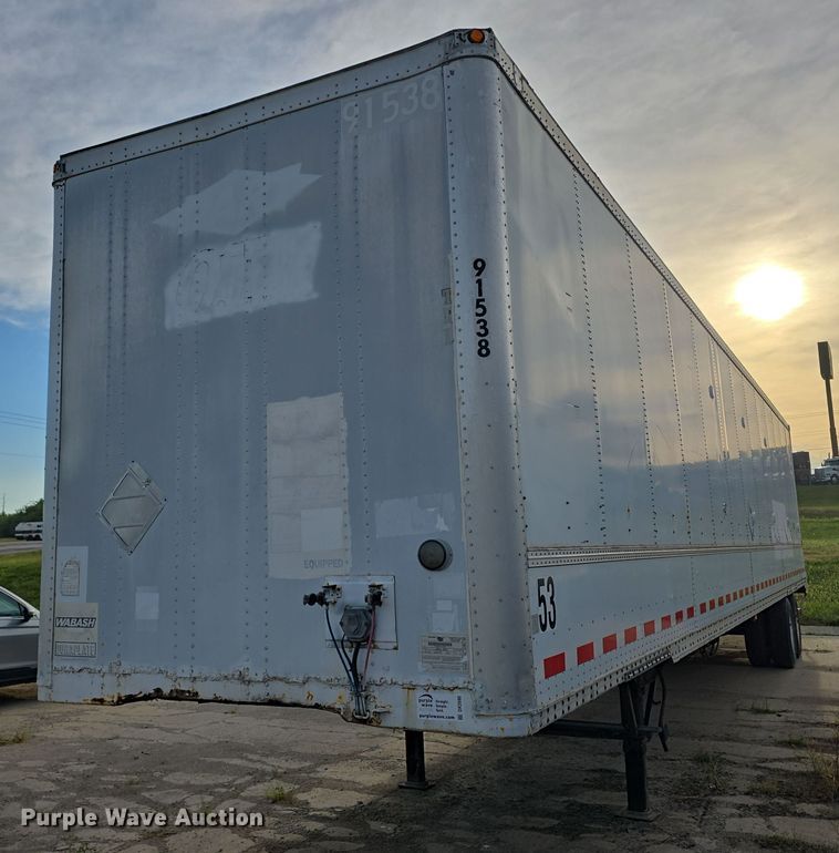 2000 Wabash National DVCVHPC dry van trailer - DR3990