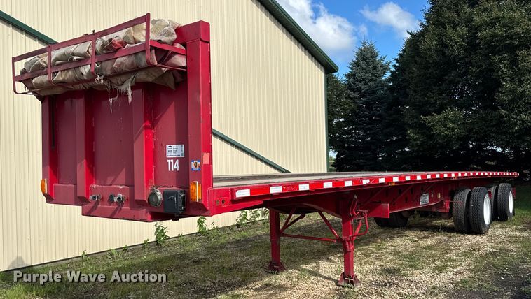2000 Transcraft TL-2000 flatbed trailer - EF2146