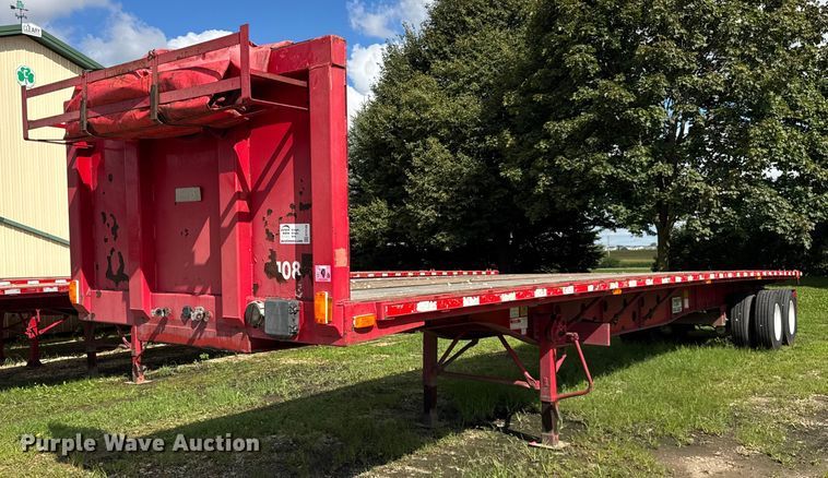 2002 Transcraft TL-2000 flatbed trailer - EF2149