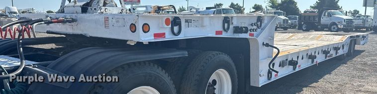 1998 Trail King TK70H lowboy equipment trailer - EG6050