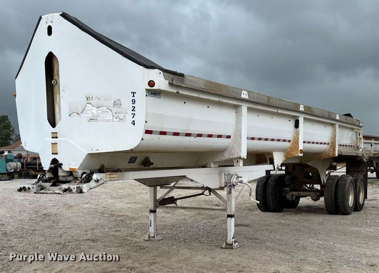 2015 Clement Starlight end dump trailer - EN5538