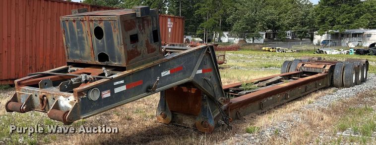 1980 TALN Lowboy beam trailer - ET7035