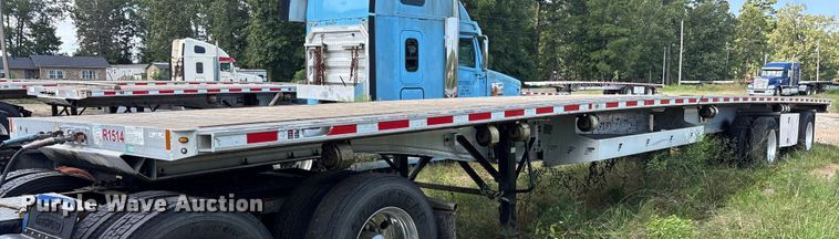 2015 Fontaine HCR222WSA Revolution 52  flatbed trailer - ET7045