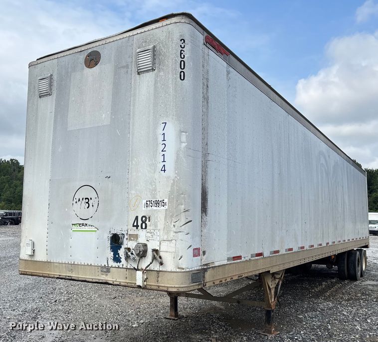 1996 Great Dane dry van trailer - YA0828