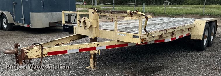 1999 Shop built equipment trailer - EN8440