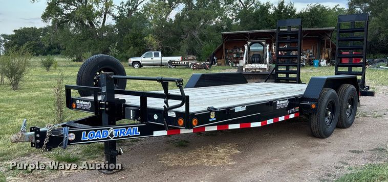 2022 Load Trail Carhauler tilt deck equipment trailer - DT3337