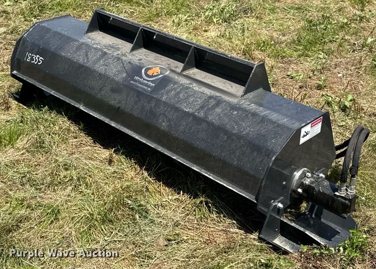 2025 Wolverine TL-12-72W skid steer tiller - DU9099