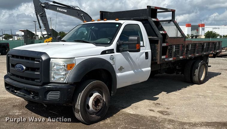 2016 Ford F450 Super Duty flatbed truck - ED5774