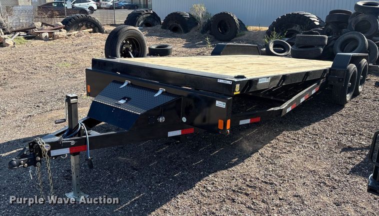 2025 Load Trail tilt deck utility trailer - EM0585