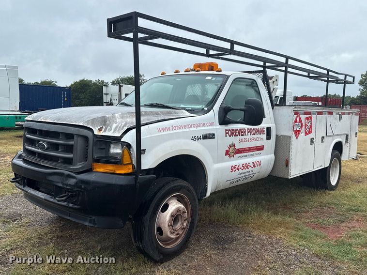 2001 Ford F550 utility / service truck - EU2176