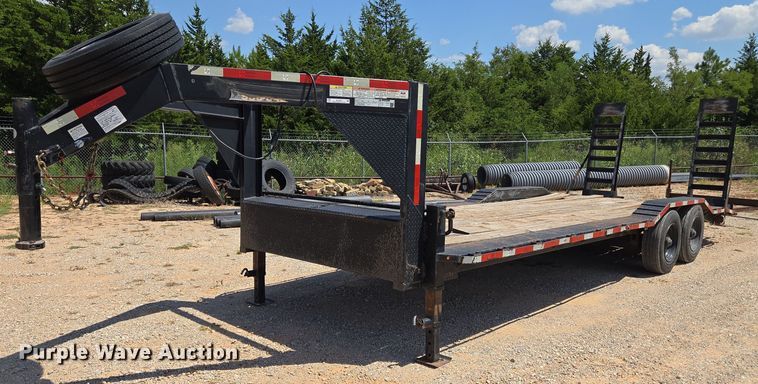 2018 Texas Pride EQ722214KGN equipment trailer - EU3624