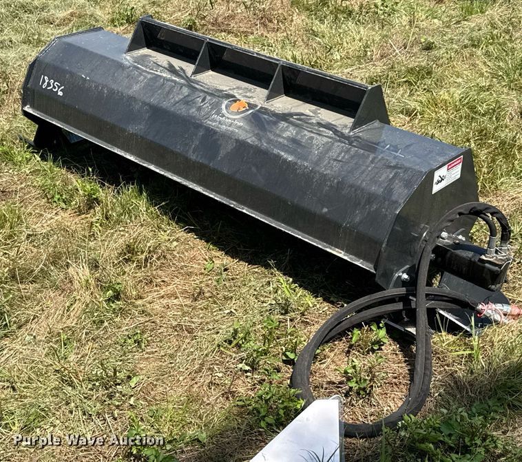 2025 Wolverine TL-12-72W skid steer tiller - DU9100