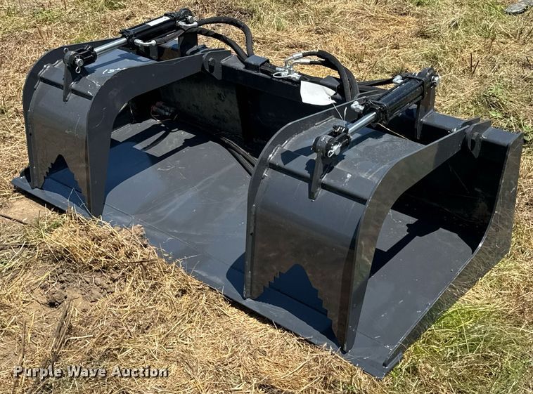 2025 Wolverine GB-11-72W skid steer grapple bucket - DU9105