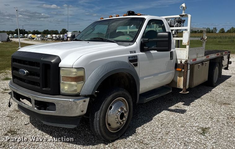 2008 Ford F550 Super Duty XL utility / service truck - DW6555