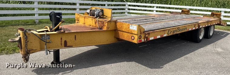 1999 Eager Beaver 20HALX equipment trailer - DW6558