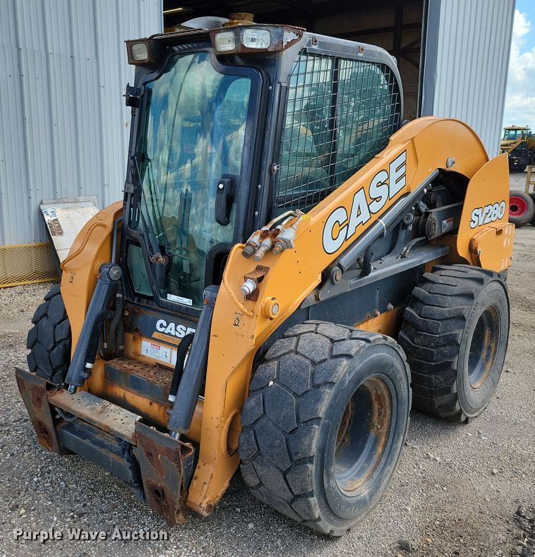 Case SV280 Skid Steer Loader For Sale | Purple Wave Auction