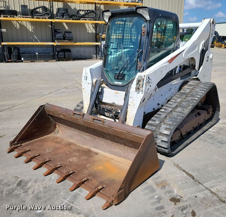 2021 Bobcat T870 tracked skid steer loader - DX7458