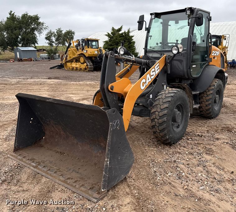 2020 Case 221F compact wheel loader - DZ8959
