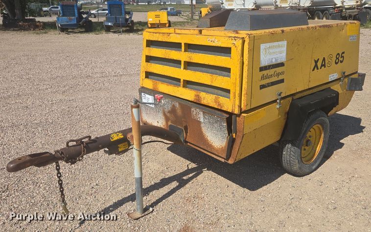 1988 Atlas Copco XAS85 air compressor - EB0998