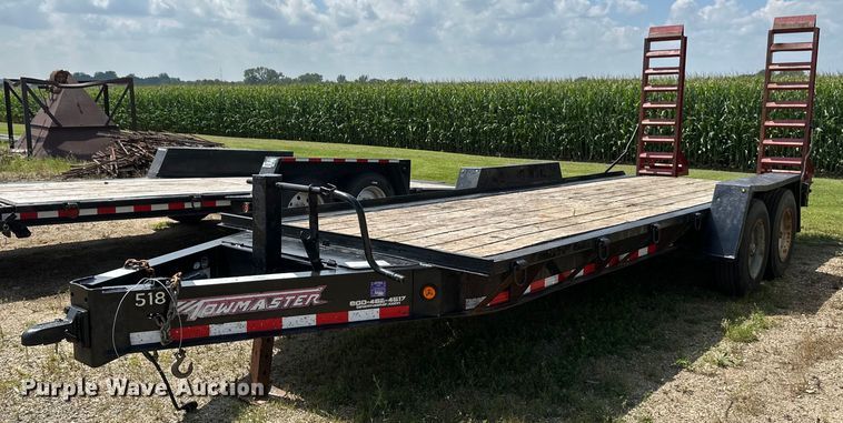 2019 Towmaster T16D equipment trailer - EB2897