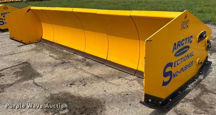 Arctic 17HD wheel loader snow pusher - EF2122