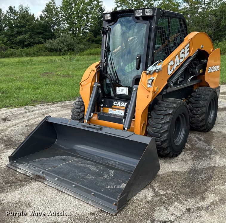 Case SV280 Skid Steer Loader For Sale | Purple Wave Auction