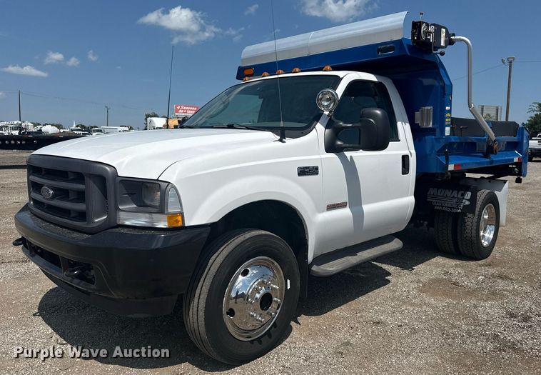 2003 Ford F450 Super Duty dump truck - EG6153