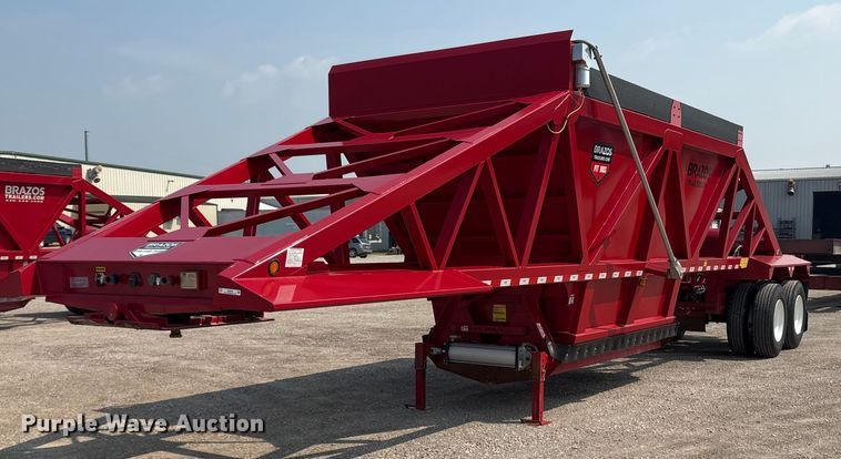 2024 Brazos 40 Pitboss bottom dump trailer - EM2229