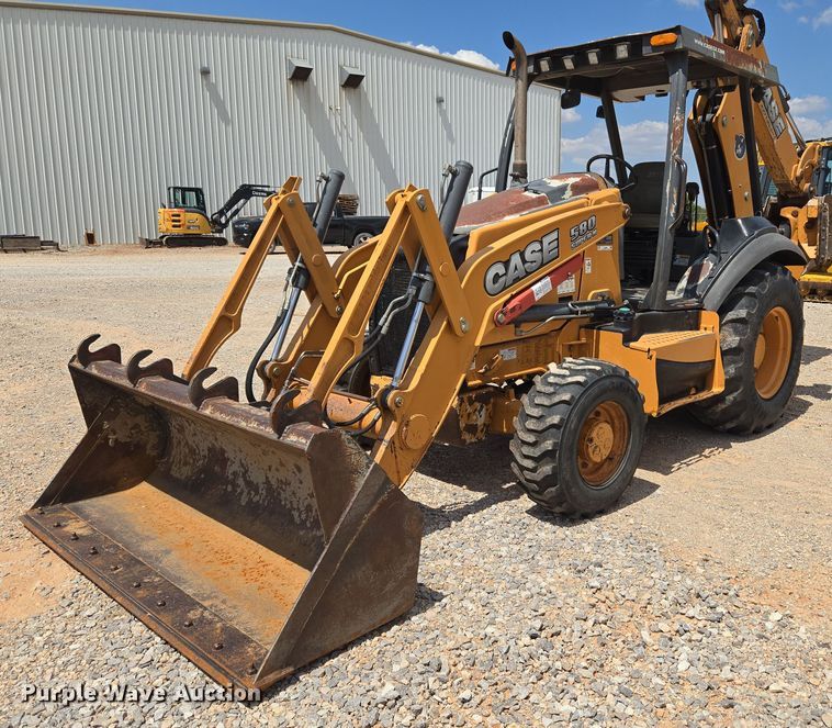 2012 Case 580 Super N backhoe - EU3626