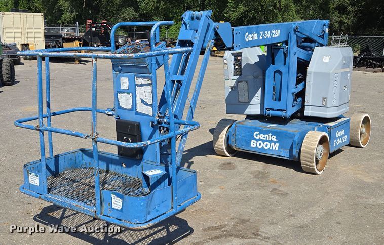 1998 Genie Z-34/22N boom lift - EV1597