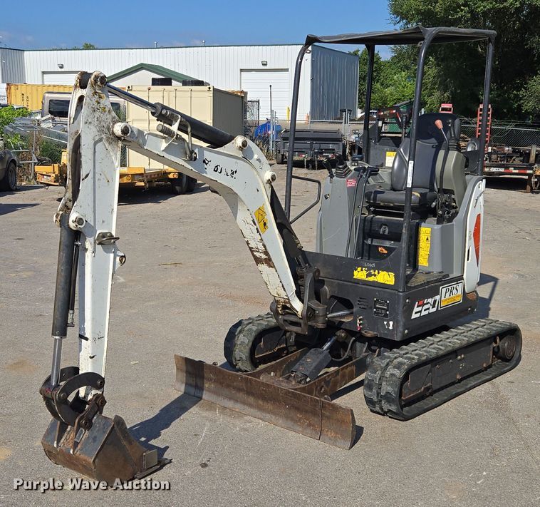 2018 Bobcat E20 mini excavator - EV1611