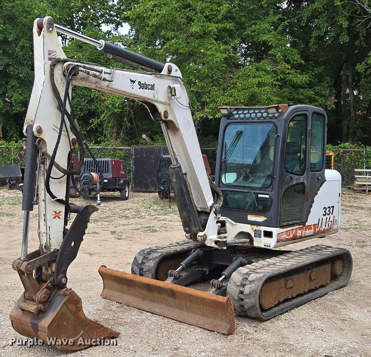 2008 Bobcat 337G mini excavator - EV1724