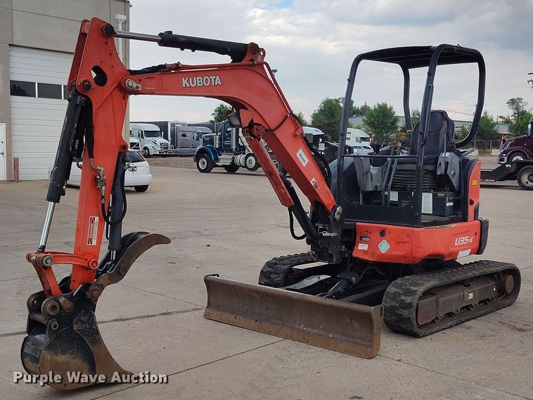 2014 Kubota U35-4 mini excavator - IP9692