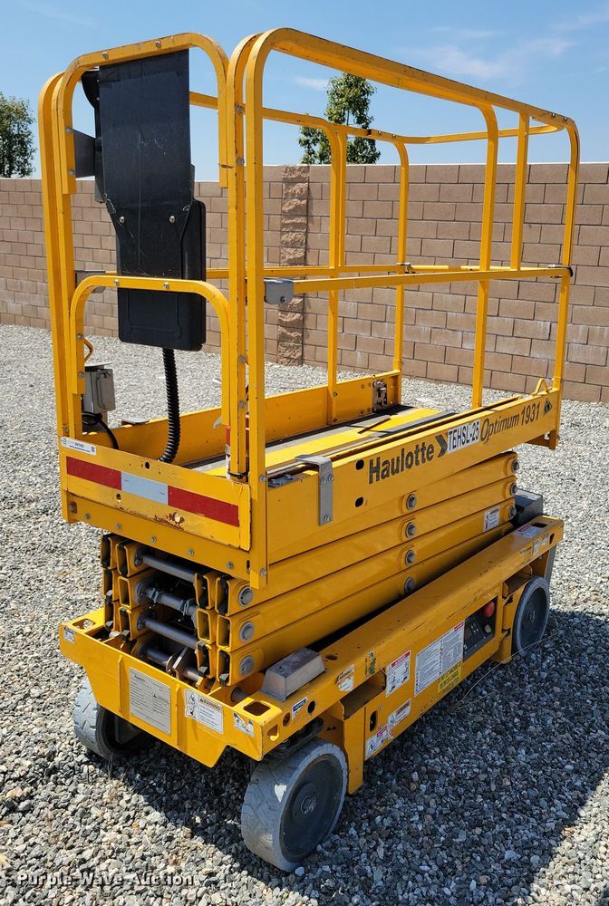 2018 Haulotte Optimum 1931E scissor lift - YA0184