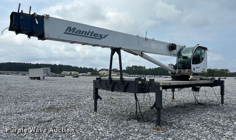 2015 Manitex TC450-142 truck mounted crane - YA0957
