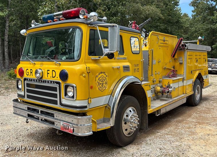 1979 International CO1950B pumper fire truck - DU1277