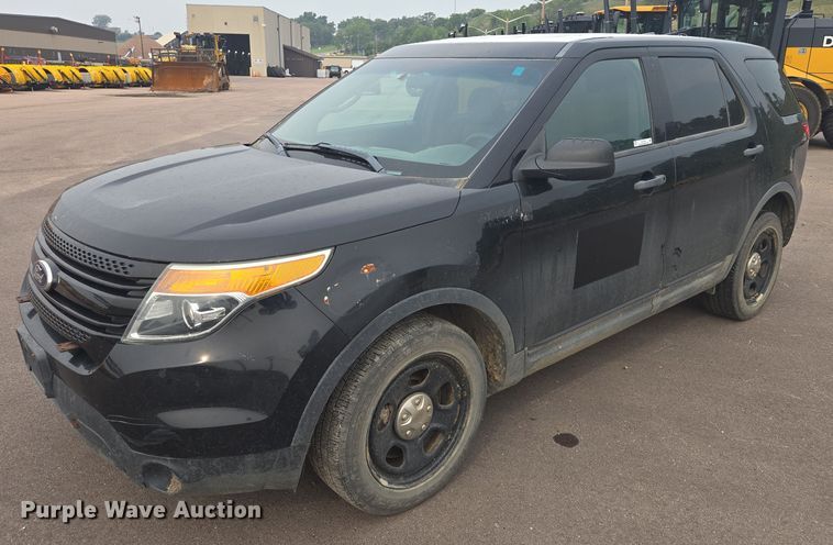 2013 Ford Explorer Police Interceptor SUV - DX7253