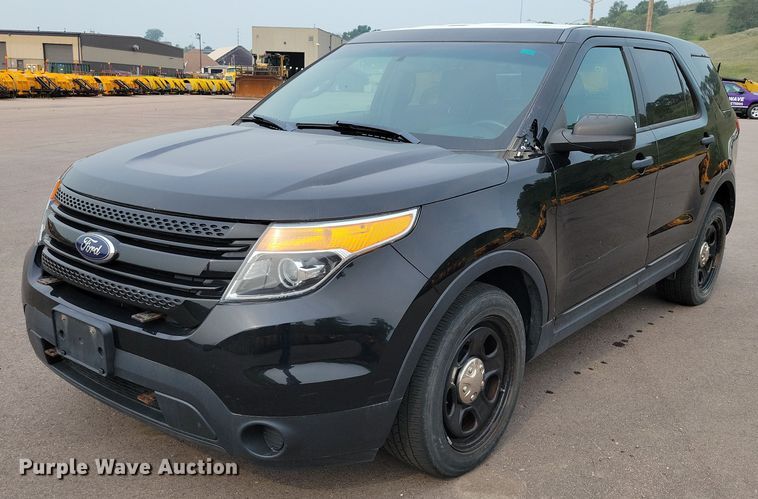 2013 Ford Explorer Police Interceptor  SUV - DX7254