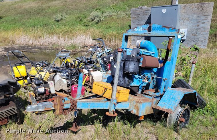 1996 Tsurumi EPT-1500DD trash pump - DX7281