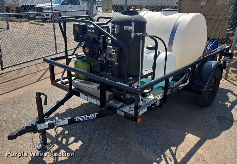 2023 Top Hat pressure washing trailer - EU4592