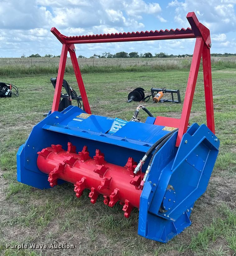 2025 AGT SSFM81 skid steer drum mulcher - DZ4237
