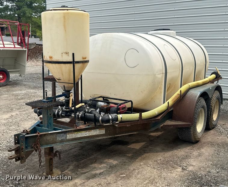 Duo Lift chemical mixing trailer - EV1746