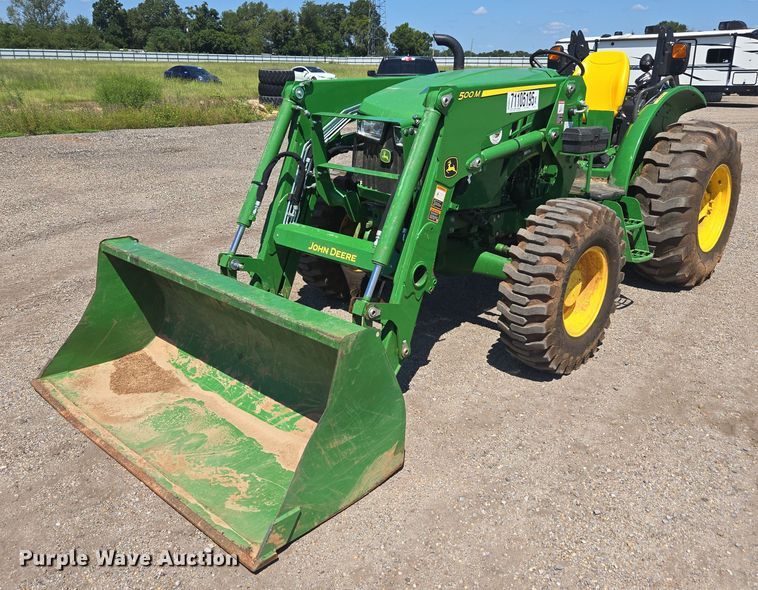 2022 John Deere 5055E MFWD tractor - YA1056