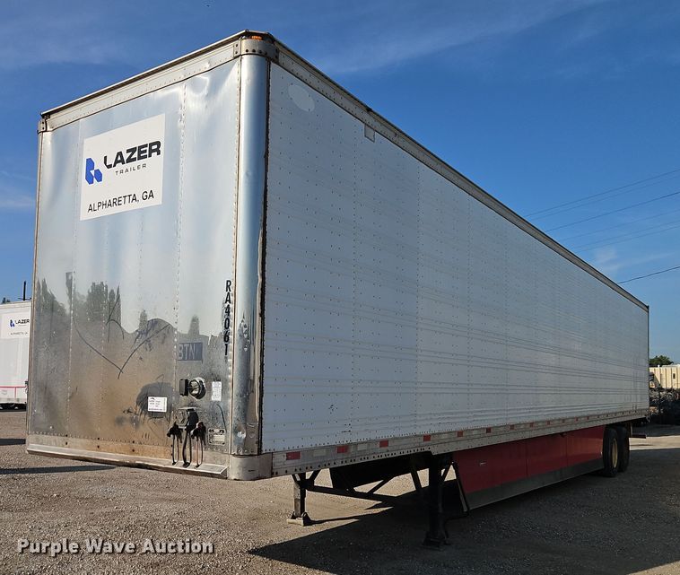 2012 Dorsey dry van trailer - EB8290