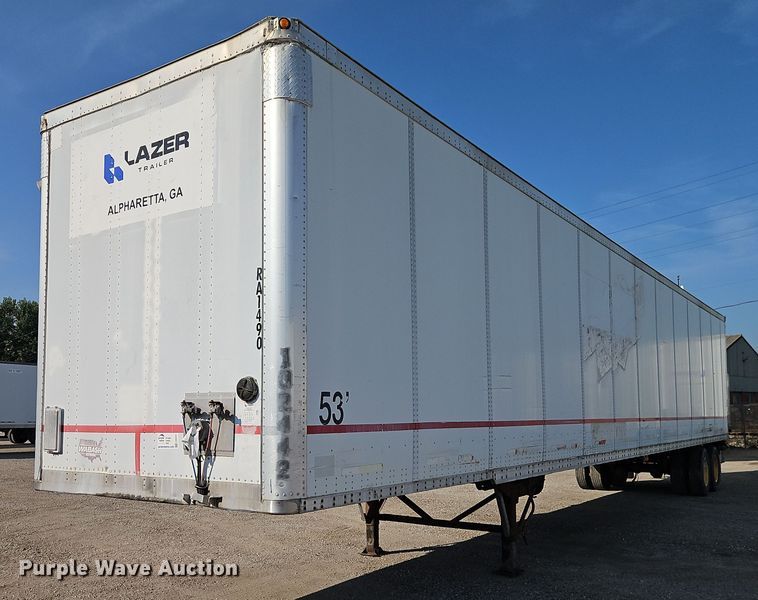2002 Wabash dry van trailer - EB8291