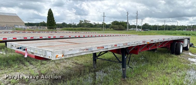 1998 Transcraft Eagle W2 flatbed trailer - EU2182
