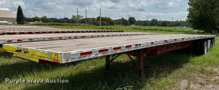 1998 Transcraft Eagle W2 flatbed trailer - EU2190