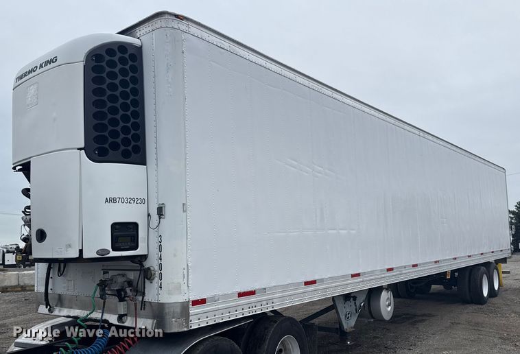 2008 Hyundai VR2480142-RA refrigerated van trailer - NU9580