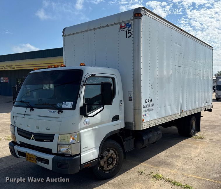 2017 Mitsubishi Fuso FE box truck - DW2993